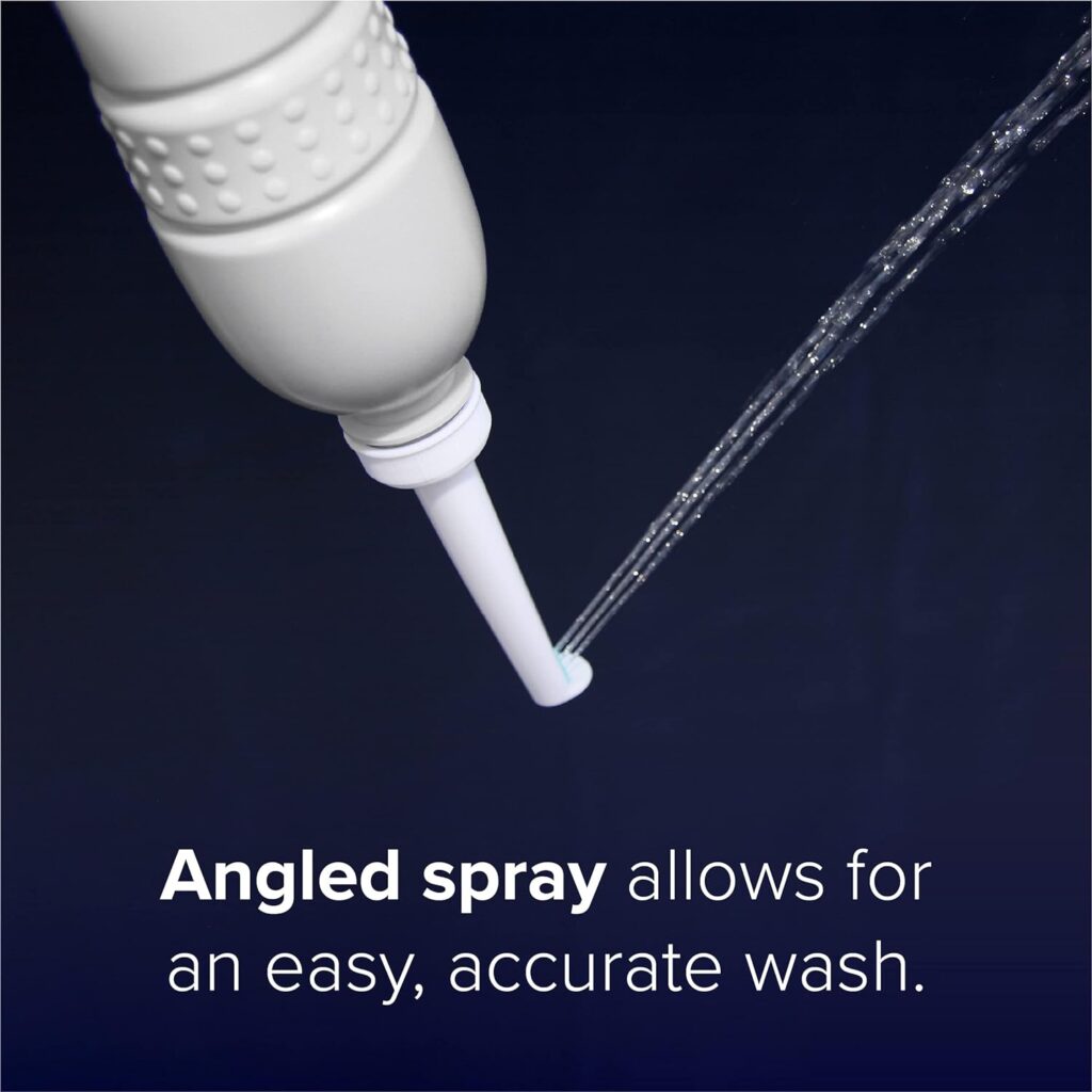 Brondell GoSpa Travel Bidet GS-70 Easy-to-use Portable Bidet with Convenient Nozzle Storage, Travel Bag, 400 ml Capacity, and Angled Nozzle Spray