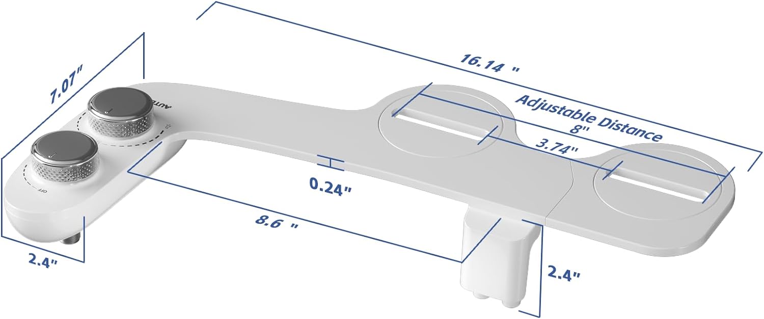 Comparing 5 Top Bidet Attachments: Auterfar, RENOOK, Non-Electric Ultra-Slim, BRITULIF, Greenco