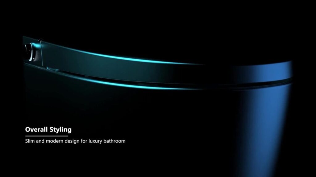 EUROTO Newest Luxury Smart Toilet, Tankless Elongated toilet with Dual Flush, Foot-Kick Lid Opening, Auto Open and Close Lid, Heated Seat, Warm Dryer, Adjustable Water Pressure and Temperature