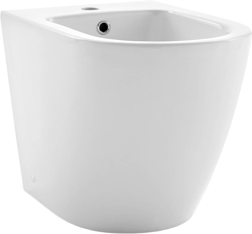 Swiss Madison Well Made Forever SM-BD227 St. Tropez Bidet, Large, Glossy White